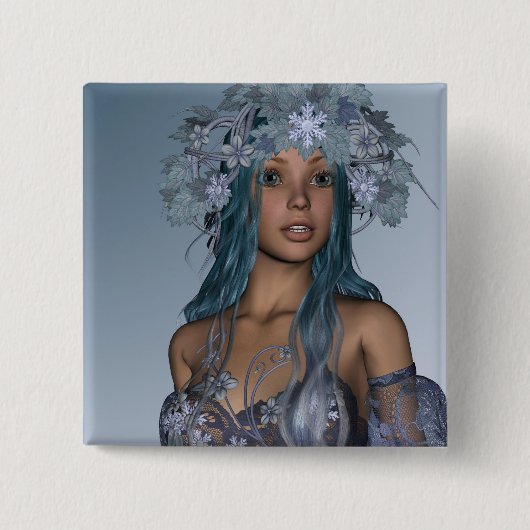 Snow Maiden Button (Vorderseite)