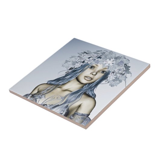 Snow Maiden Fliese (Seite)