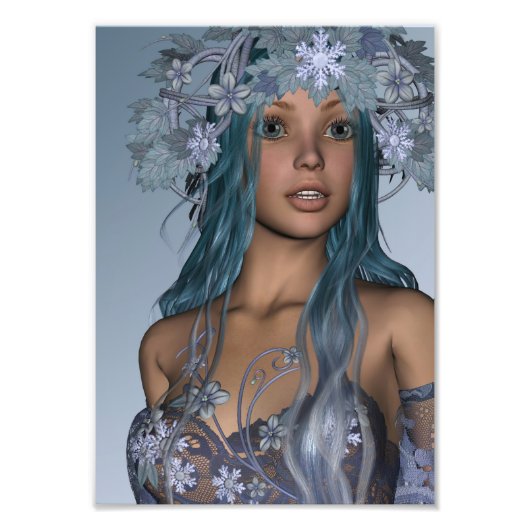 Snow Maiden Fotodruck (Vorne)