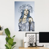Snow Maiden Poster (Heimbüro)