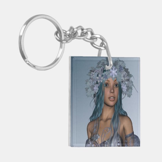 Snow Maiden Schlüsselanhänger (Vorderseite links)