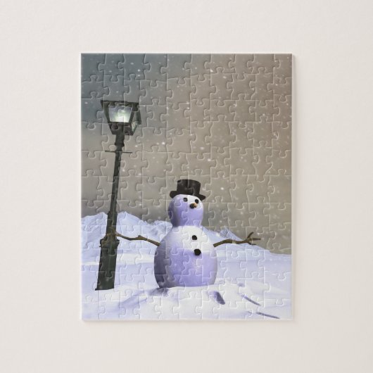 Snow Man Puzzle (Vertikal)