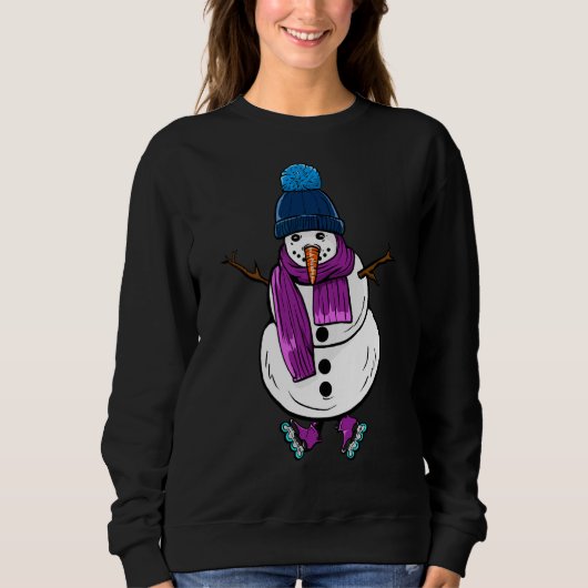 Snow Man Skate Sweatshirt (Vorderseite)