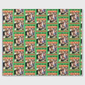 Snow Man, Texas, Geschenkpapier (Flach)