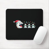 Snow Man Xmas Tee Snowman Gamer  Mousepad (Mit Mouse)