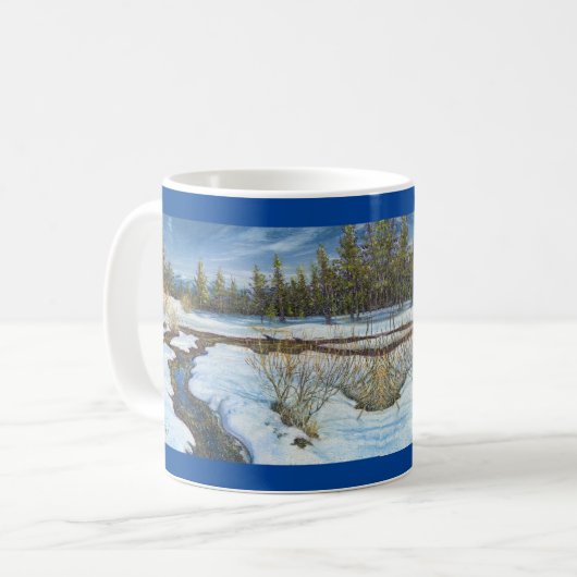 Snow Melt Kaffeetasse (Vorderseite Links)