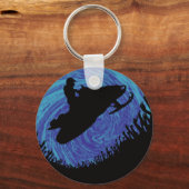 SNOW MOBILE CENTER SCHLÜSSELANHÄNGER (Vorderseite)