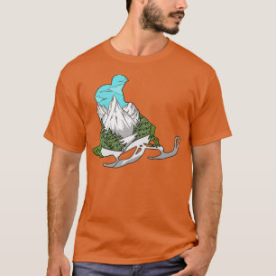 Snow Mobile Racing Snow Mobiler Snow Snowmobiling T-Shirt
