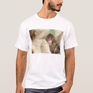 Snow Monkey Baby, Jigokudani, Nagano, Japan T-Shirt