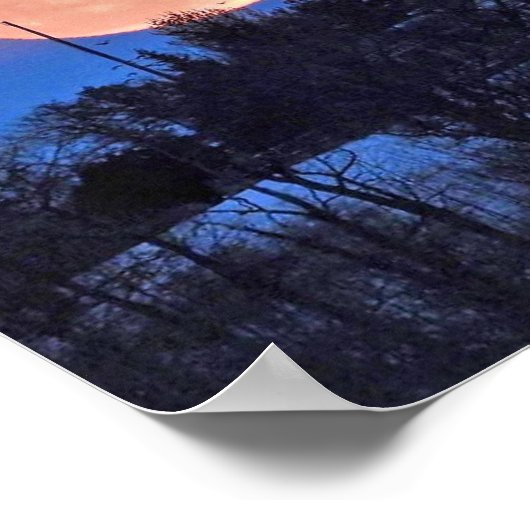 Snow Moon 2017 Poster (Ecke)