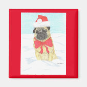 Snow Mops Magnet (Vorne)