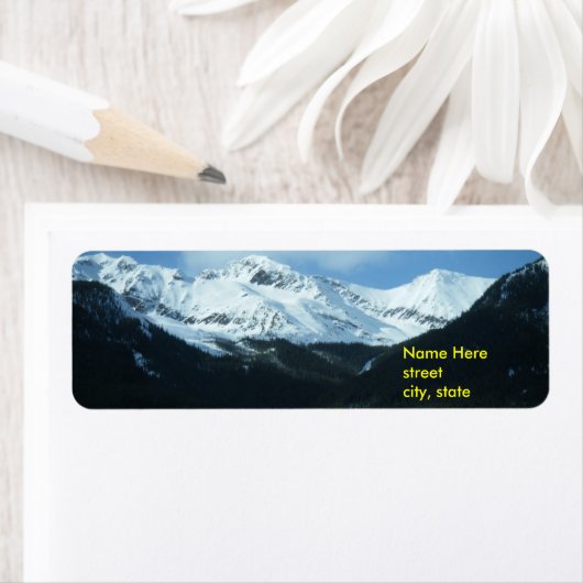 Snow Mountain Address Labels (Insitu)