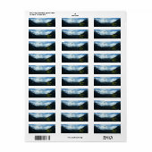 Snow Mountain Address Labels (Vorne)