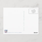 Snow Mouse Postkarte (Rückseite)