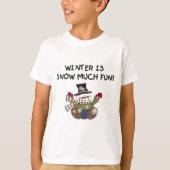 Snow Much Fun Snowman Tshirts und Geschenke (Vorderseite)