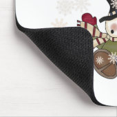 Snow Much Fun Snowman Tshirts und Geschenke Mousepad (Ecke)