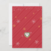 Snow much laughter Snow much Fun, 1st Birthday Einladung (Rückseite)