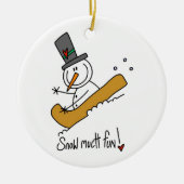 Snow Much Snowman Keepake Ornament (Vorne)