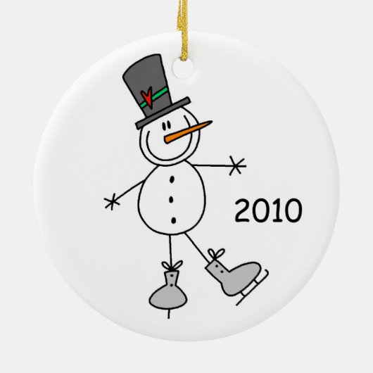 Snow Much Snowman Keepake Ornament (Hinten)