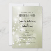 Snow on Sage Elegantes Abstraktes Wasser (Vorderseite)