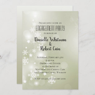 Snow on Sage Elegantes Abstraktes Wasser