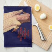 Snow Owl Birne der 30er Jahre - Fruchtkariezeichen Geschirrtuch (Viertel Falte)