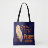 Snow Owl Birne der 30er Jahre - Fruchtkariezeichen Tasche (Vorderseite)