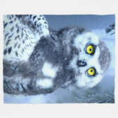 SNOW OWL FLEECEDECKE (Vorderseite (Horizontal))