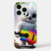 Snow Owl Fuzzy Friends Melody Case-Mate iPhone Hülle (Rückseite)
