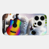 Snow Owl Fuzzy Friends Melody Case-Mate iPhone Hülle (Rückseite (Horizontal))