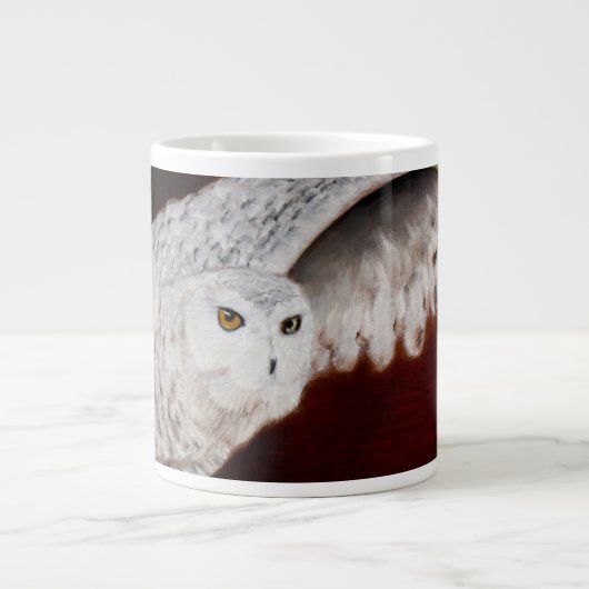 Snow Owl Jumbo-Tasse (Vorderseite)