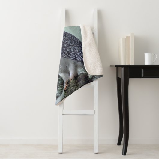 Snow Owl Sherpa Blanket Sherpadecke (Beispiel)
