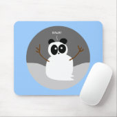 Snow Panda Mousepad (Mit Mouse)