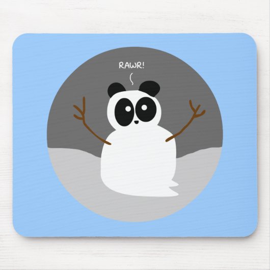 Snow Panda Mousepad (Vorne)