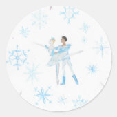 Snow Pas de Deux Sticker (Vorderseite)