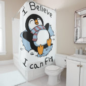Snow Penguin Duschvorhang (Beispiel)