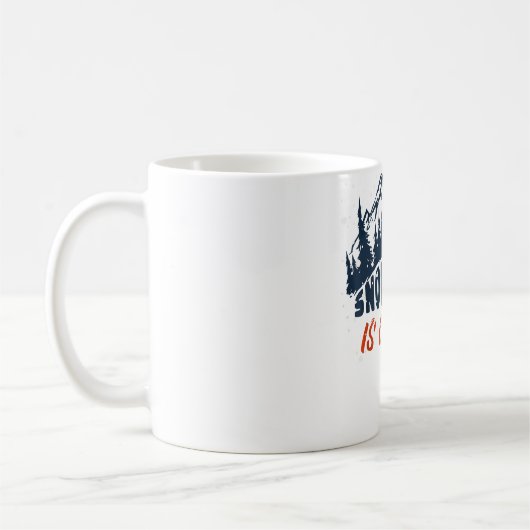 Snow Penguins Zoo Antarctica Tier Lover P Kaffeetasse (Links)
