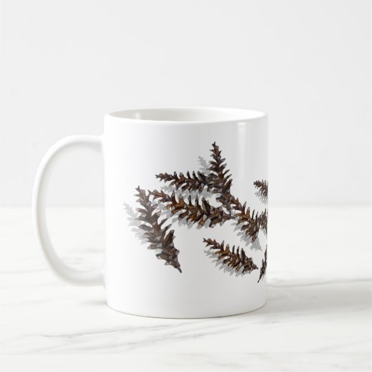 Snow Pinecone Tasse (Links)