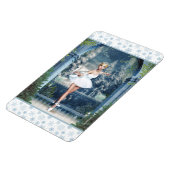 Snow Princess Ballerina Christmas Magnet (Linke Seite)