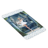 Snow Princess Ballerina Christmas Magnet (Rechte Seite)
