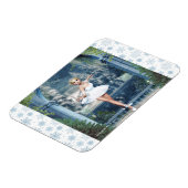 Snow Princess Ballerina Christmas Magnet (Linke Seite)
