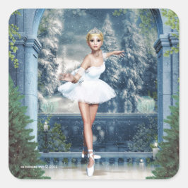 Snow Princess Ballerina Weihnachtsmarkt Sticker