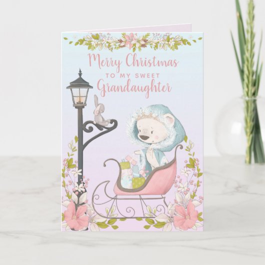 "Snow Princess" Großtochter Weihnachten (Vorderseite)