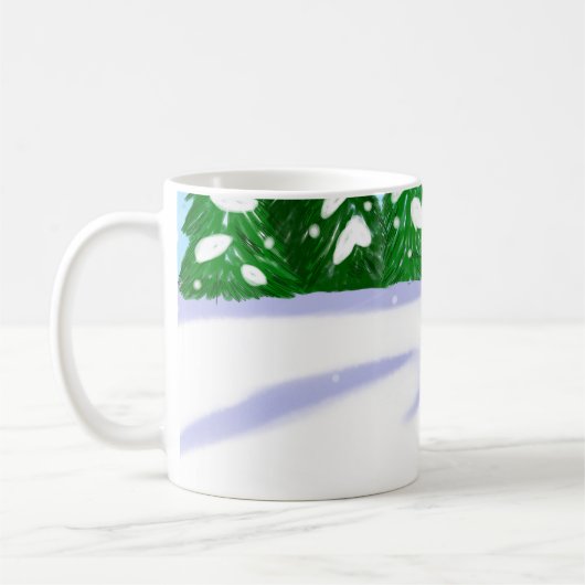 Snow Puppy Kaffeetasse (Links)