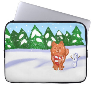 Snow Puppy Laptopschutzhülle
