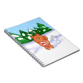 Snow Puppy Notizblock (Rechte Seite)