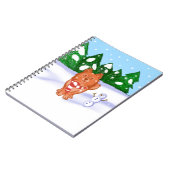 Snow Puppy Notizblock (Linke Seite)