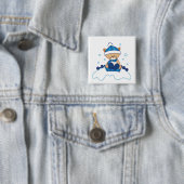Snow Puppy Winterland Button (Beispiel)
