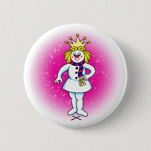 Snow Queen Button