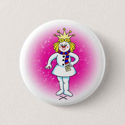 Snow Queen Button (Vorderseite)